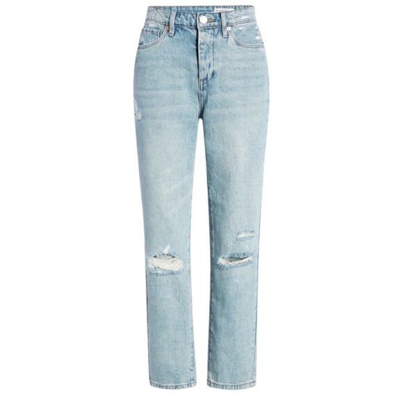NEW BLANK NYC THE MADDISON HIGH RISE CROP JEANS DENIM - Picture 4 of 10